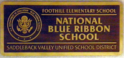 Foothill Ranch Elementary - National Blue Ribbon School